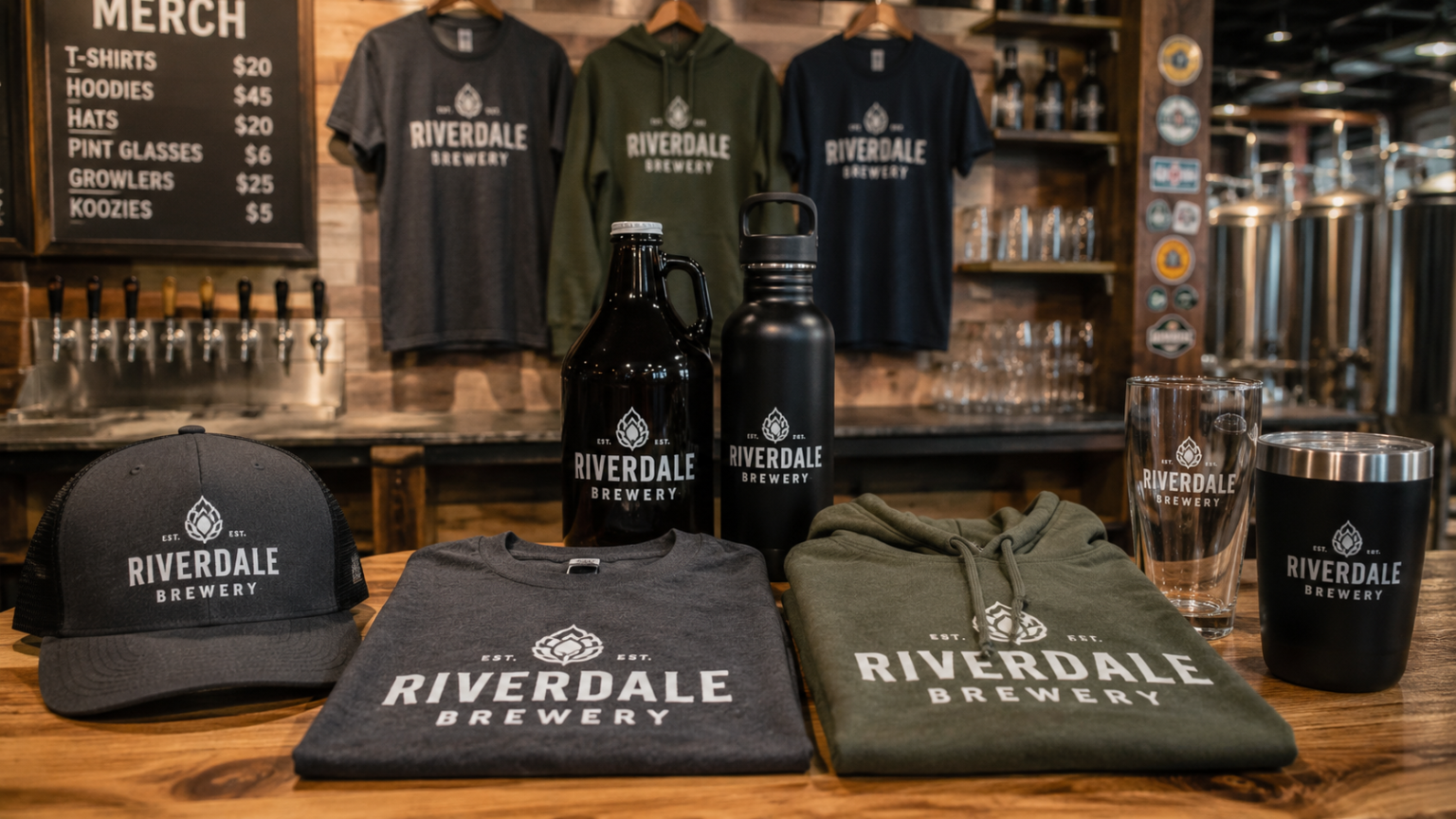How to Order Custom Brewery Merch in Small Batches