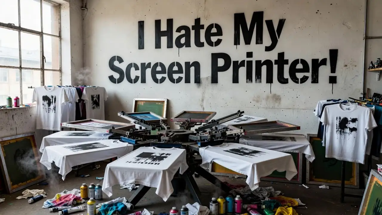 I Hate My Screen Printer