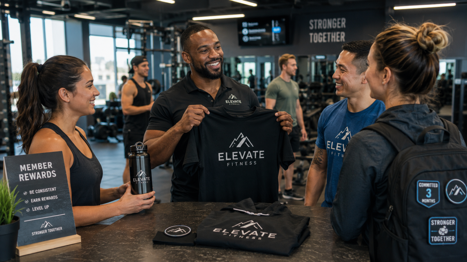 Keep More Members at My Gym With Earned Custom Rewards