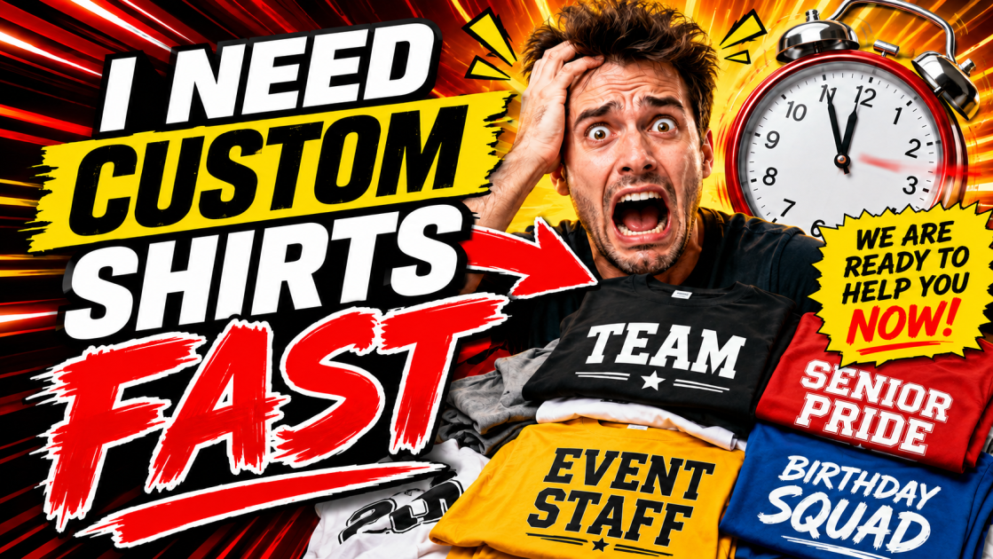 I Need Custom Shirts Printed Fast: A Practical Rush Order Guide