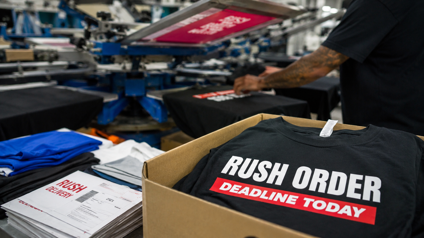 I need t-shirts in one day