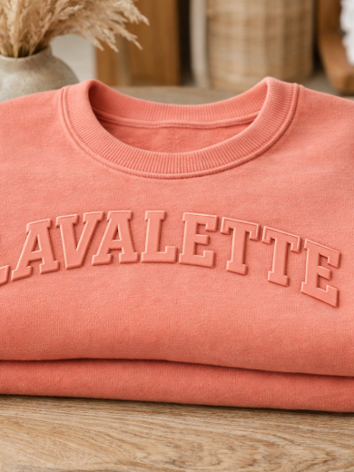 Embossed T-Shirt Sample