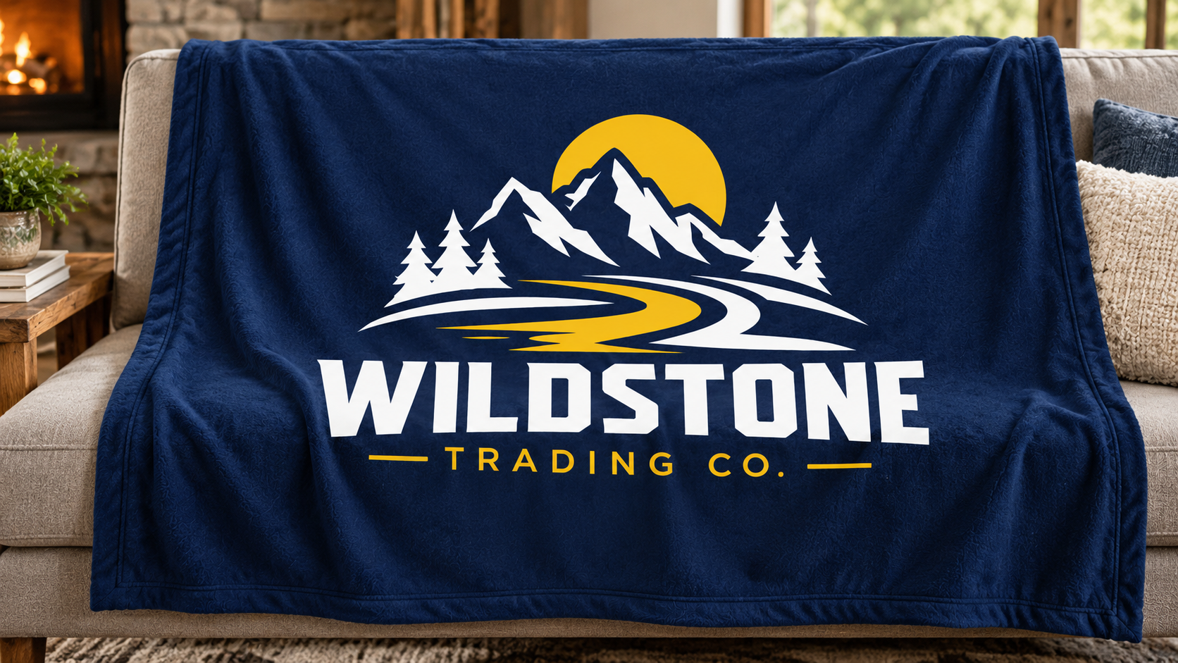 Custom Stadium Blankets for Corporate Gifts | HUGE Print